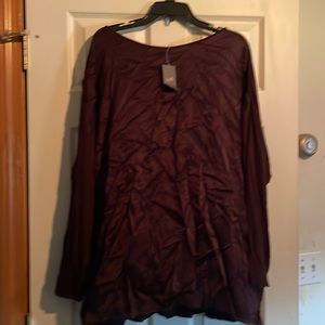 Gorgeous deep purple J Jill tunic